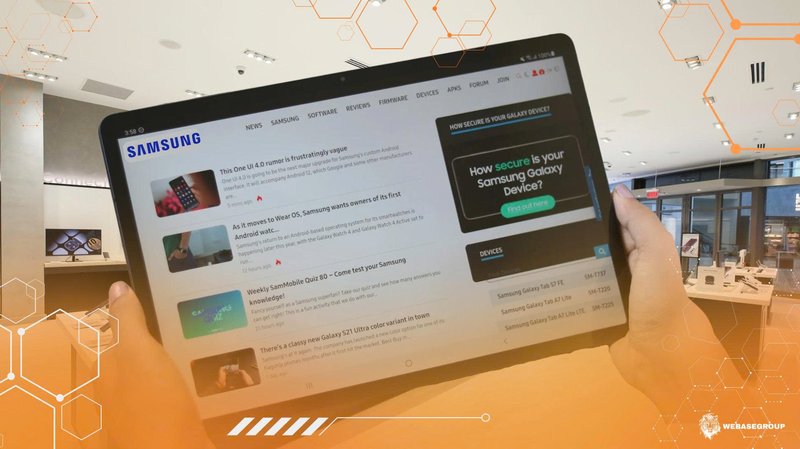 WebaseGroup’s implementation approach in the Samsung website development project
