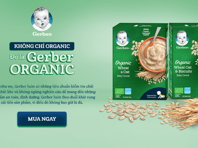 Gerber Product Campaign Website