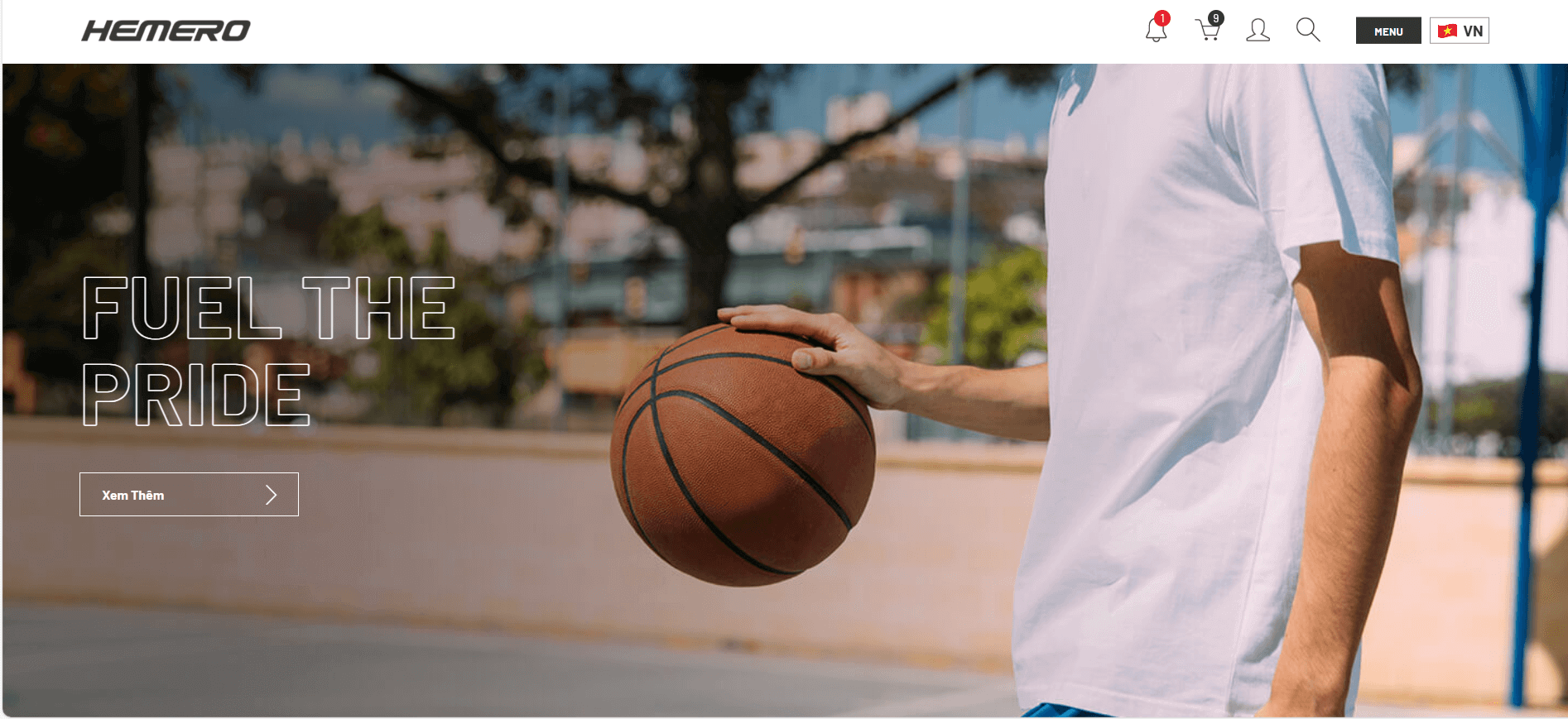 Hemero E-commerce Website Development